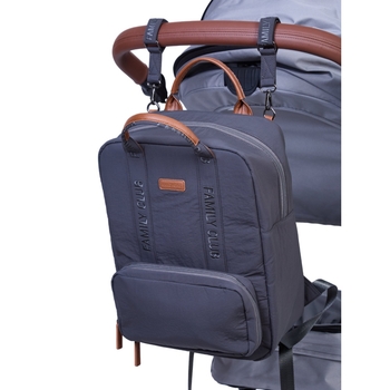 Рюкзак Childhome Family club Signature Anthracite, серый (CWBPSUDG) - Pampik - 11