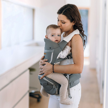 Сумка-кенгуру FreeON Happy Together 6 в 1, серый (48952) - Pampik - 3