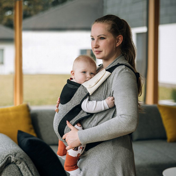 Сумка-кенгуру FreeOn Side By Side 2 в 1, сірий (48945) - Pampik - 3