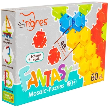 Мозаїка Tigres Фантазія, 60 елементів (39124) - Pampik