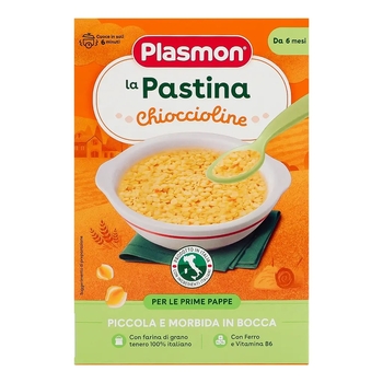 Макарони Plasmon Chioccioline, від 6 місяців, 300 г - Pampik
