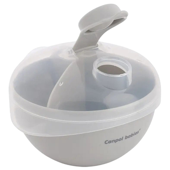 Контейнер Canpol babies, для зберігання сухого молока, 270 мл, сірий (56/014_grey) - Pampik - 2