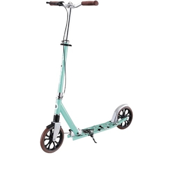 Самокат Globber Nl205 Deluxe з ручним гальмом, м'ятний (685-206) - Pampik