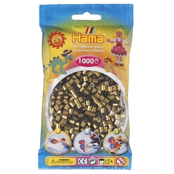 Термомозаика Hama Midi Набор бусин под бронзу, 1000 элементов (207-63) - Pampik