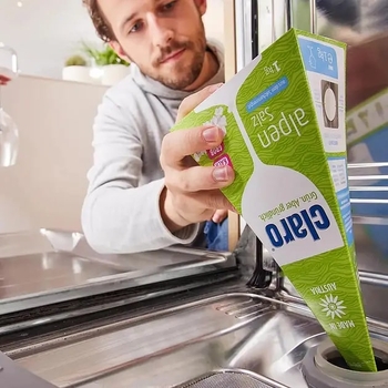 Сіль для посудомийних машин Claro Eco, 1 кг (40830) - Pampik - 3