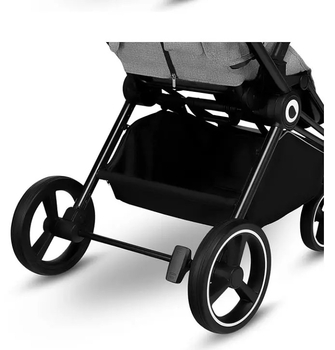 Універсальний візочок 2 в 1 Lionelo Mika Grey Stone, сірий - Pampik - 4