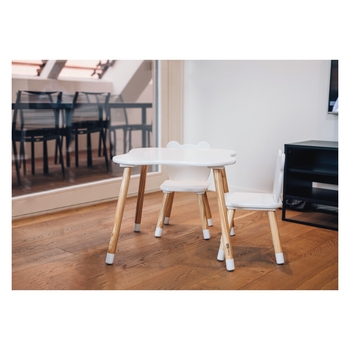 Комплект детской мебели FreeOn Bear, стол и 2 стульчика (44282) - Pampik - 2