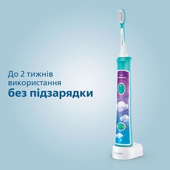 Електрична зубна щітка Philips Sonicare For Kids (HX6322/04) - Pampik - 4