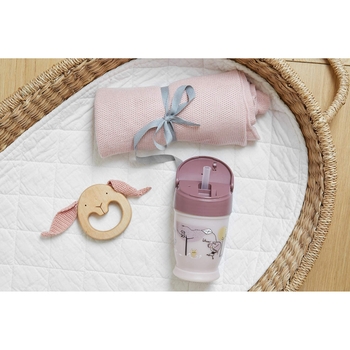 Чашка-непроливайка Lovi Lovely Girl с силиконовой трубочкой, 250 мл, фиолетовый (35/354girl) - Pampik - 5