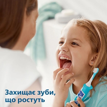 Електрична зубна щітка Philips Sonicare For Kids (HX6322/04) - Pampik - 8