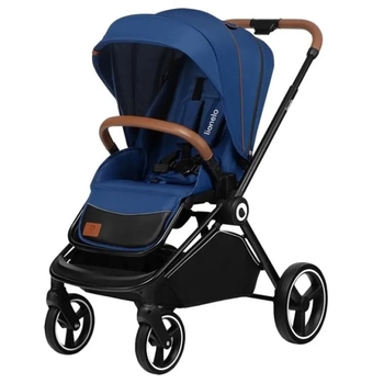 Універсальний візочок 3 в 1 Lionelo Mika Blue Navy, синій - Pampik - 5
