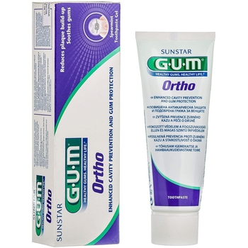Зубна паста-гель GUM Ortho, 75 мл - Pampik