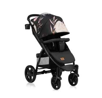 Прогулянковий візок Lionelo Annet Plus Lovin, чорний - Pampik - 10