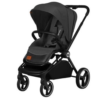 Універсальний візочок 2 в 1 Lionelo Mika Grey Graphite, сірий - Pampik