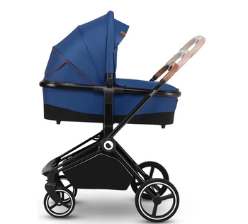 Універсальний візочок 3 в 1 Lionelo Mika Blue Navy, синій - Pampik - 8