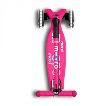 Самокат Micro Maxi Deluxe LED, з підсвічуванням, рожевий (MMD096) - Pampik - 6