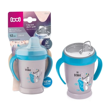 Чашка-непроливайка Lovi Junior Indian Summer Boy, 250 мл (35/346boy) - Pampik - 2