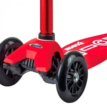 Самокат Micro Maxi Deluxe, червоний (MMD026) - Pampik - 7