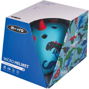Шолом захисний Micro Скутерозавр, розмір S (48-53 см), блакитний (AC2094BX) - Pampik - 10