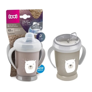 Чашка-непроливайка Lovi Junior Buddy Bear, 250 мл (35/344) - Pampik - 2