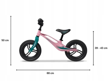 Беговел Lionelo Bart Tour, розовый (LO.BT03) - Pampik - 6