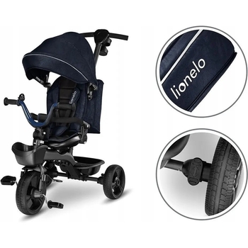 Велосипед Lionelo Kori Blue Navy, синій - Pampik - 2