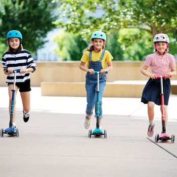 Шолом захисний Micro Фламінго, розмір M (52-56 см), зелений (AC2120BX) - Pampik - 8