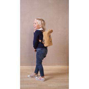 Детский рюкзак Childhome My first bag Teddy beige, бежевый (CWKIDBT) - Pampik - 14