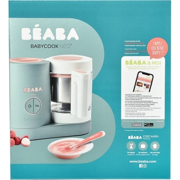 Пароварка-блендер Beaba Babycook Neo Eucalyptus, м'ятний (912732) - Pampik - 12