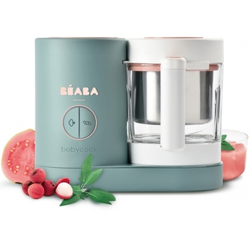 Пароварка-блендер Beaba Babycook Neo Eucalyptus, м'ятний (912732) - Pampik - 2