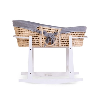 Підставка-гойдалка Childhome для колиски з кукурудзяного волокна, білий (RSMBWH2) - Pampik - 15