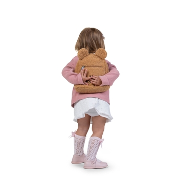 Детский рюкзак Childhome My first bag Teddy beige, бежевый (CWKIDBT) - Pampik - 8