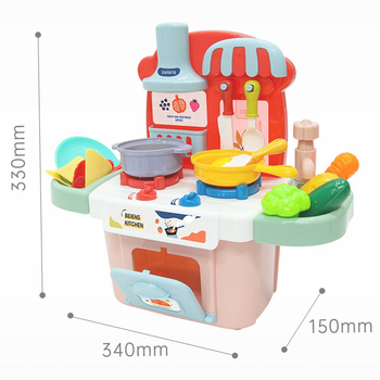 Детская кухня Beiens, голубой (М2356blue) - Pampik - 8