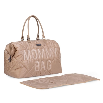 Сумка Childhome Mommy bag, дута, бежевий (CWMBBPBE) - Pampik