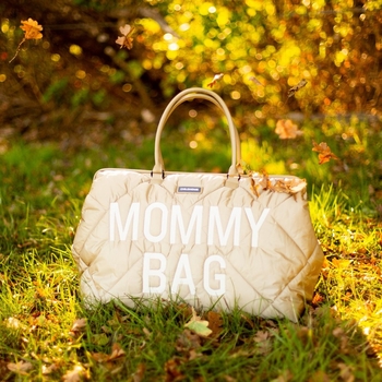 Сумка Childhome Mommy bag, дута, бежевий (CWMBBPBE) - Pampik - 11
