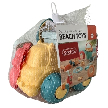 Набор игрушек Beiens для пляжа, 7 предметов (N1613) - Pampik - 7