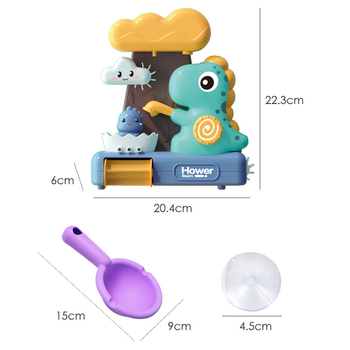 Игрушка для купания Beiens Динозаврик в ванной (2018D) - Pampik - 8