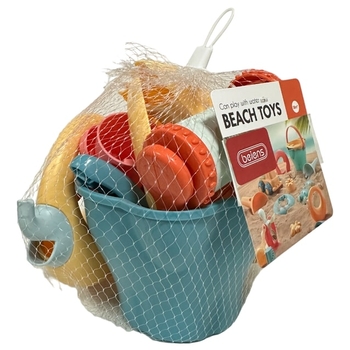 Набор игрушек Beiens для пляжа, 13 предметов (N1628) - Pampik - 8