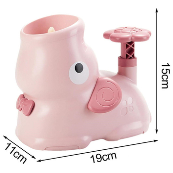 Детская игрушка с летающими тарелками Beiens Слоник, рожевий (206pink) - Pampik - 3
