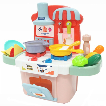Детская кухня Beiens, красный (М2356red) - Pampik