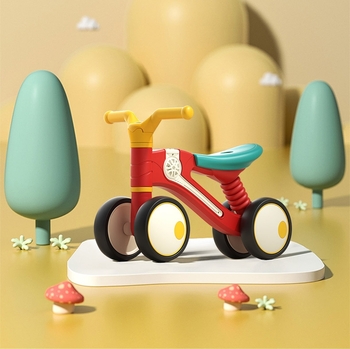 Беговел детский Beiens, красный (ССZ8001) - Pampik - 4