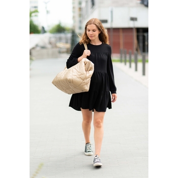 Сумка Childhome Mommy bag, дута, бежевий (CWMBBPBE) - Pampik - 18