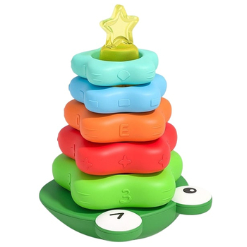 Пирамида детская Beiens Лягушонок (HLX213A) - Pampik