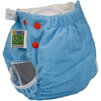 Підгузник трикотажний ЕКО ПУПС Active Classic з вкладкою Abso Maxi, 7-13 кг, блакитний - Pampik