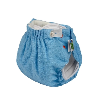 Підгузник трикотажний ЕКО ПУПС Active Classic з вкладкою Abso Maxi, 7-13 кг, блакитний - Pampik - 3