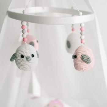 Мобіль Tweeto Білі пташки (Т 50) - Pampik - 2