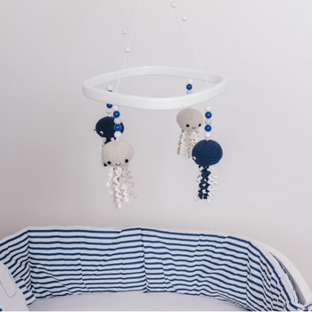 Мобіль Tweeto Сірі медузи (Т 55) - Pampik - 3