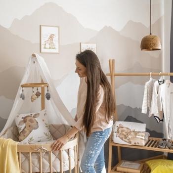 Декоративная подушка Tweeto Safari, 40х40 см, белый (Т 95) - Pampik - 3