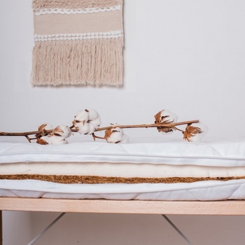 Матрац Tweeto, латекс-кокос, 120х70, білий (Т 24) - Pampik - 5