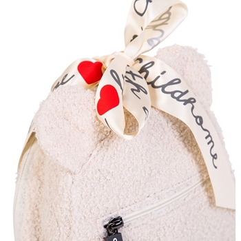 Детский рюкзак Childhome My first bag Teddy, белый (CWKIDBTW) - Pampik - 5
